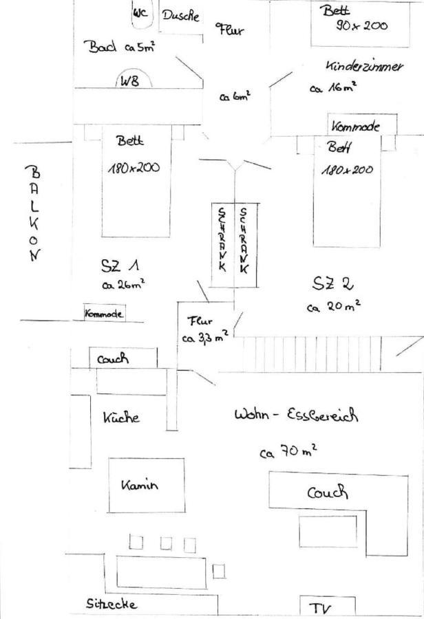 Ferienwohnung Zum Forsthaus Oberviechtach Dış mekan fotoğraf